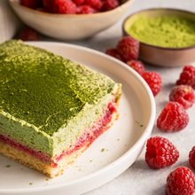 Matcha-Himbeer-Tiramisù